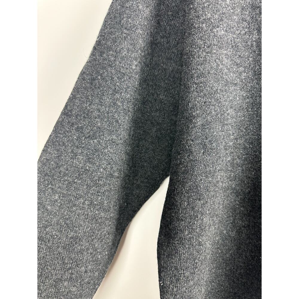 Harry Potter Wizarding World Cardigan Sweater Ravenclaw Lambswool Charcoal Gray - Picture 12 of 13